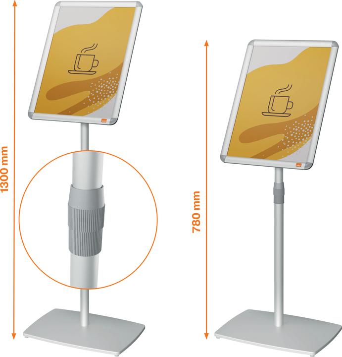 Actual product image Nobo Info stand (A3)