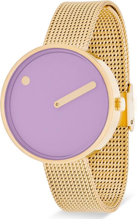 Immagine prodotto Picto 34033-0914G Light Lavender Unisex 34mm 5ATM (Orologio da polso analogico)