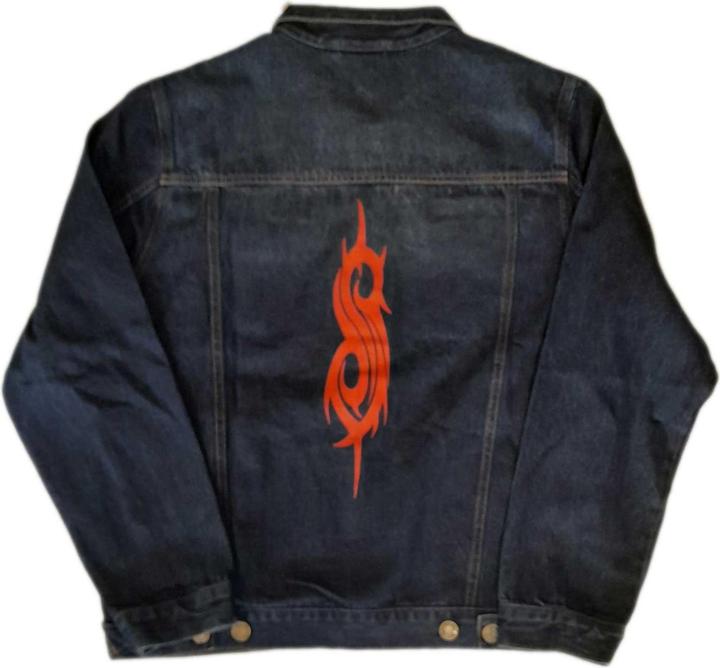 Produktbild Slipknot Unisex Adult Tribal Logo Denim Jacket (S)