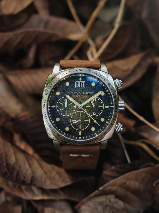 Produktbild Spinnaker SP-5068-02 Hull Chronograph 42mm 10ATM (Chronograph, 42 mm)