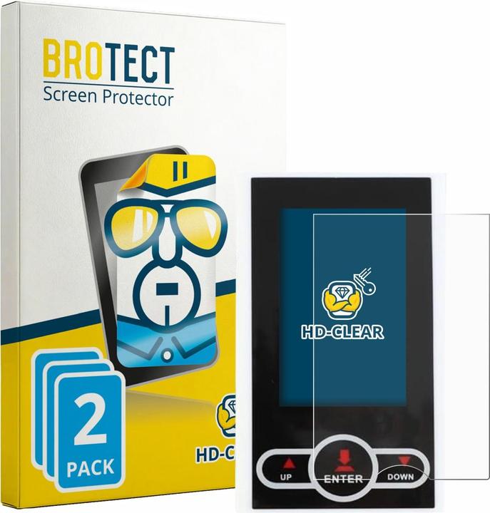Produktbild BROTECT Schutzfolie für QuivyLivy Speedometer Displayschutz Displayschutzfolie Folie Klar Transparent