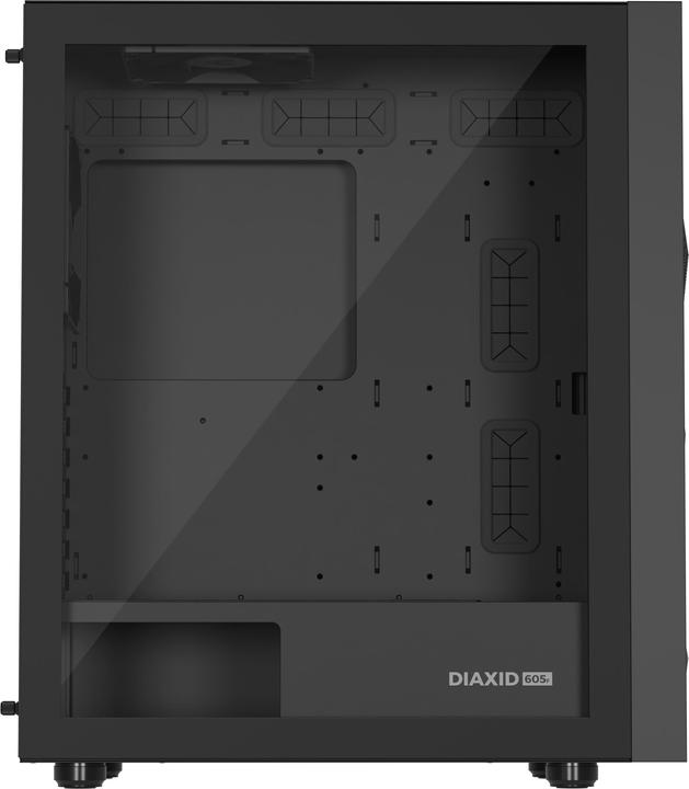 Produktbild Genesis Obudowa Diaxid 605F czarna (NPC-2046) (ATX, mATX, Mini-ITX)