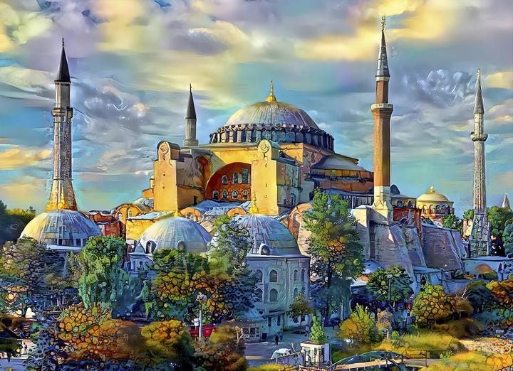Produktbild Bluebird Puzzle Hagia Sophia, Istanbul, Türkei 1000 Teile (1000 Teile)