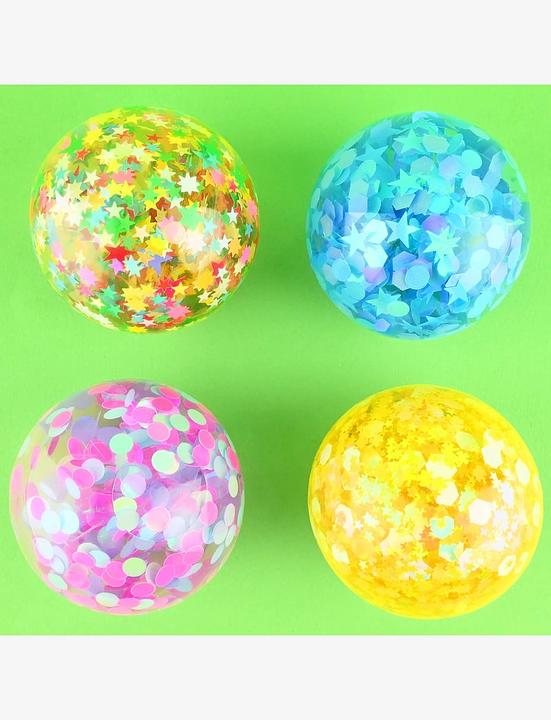 Produktbild Robetoy - SQUEEZE BALL SEQUINS ass. 6cm