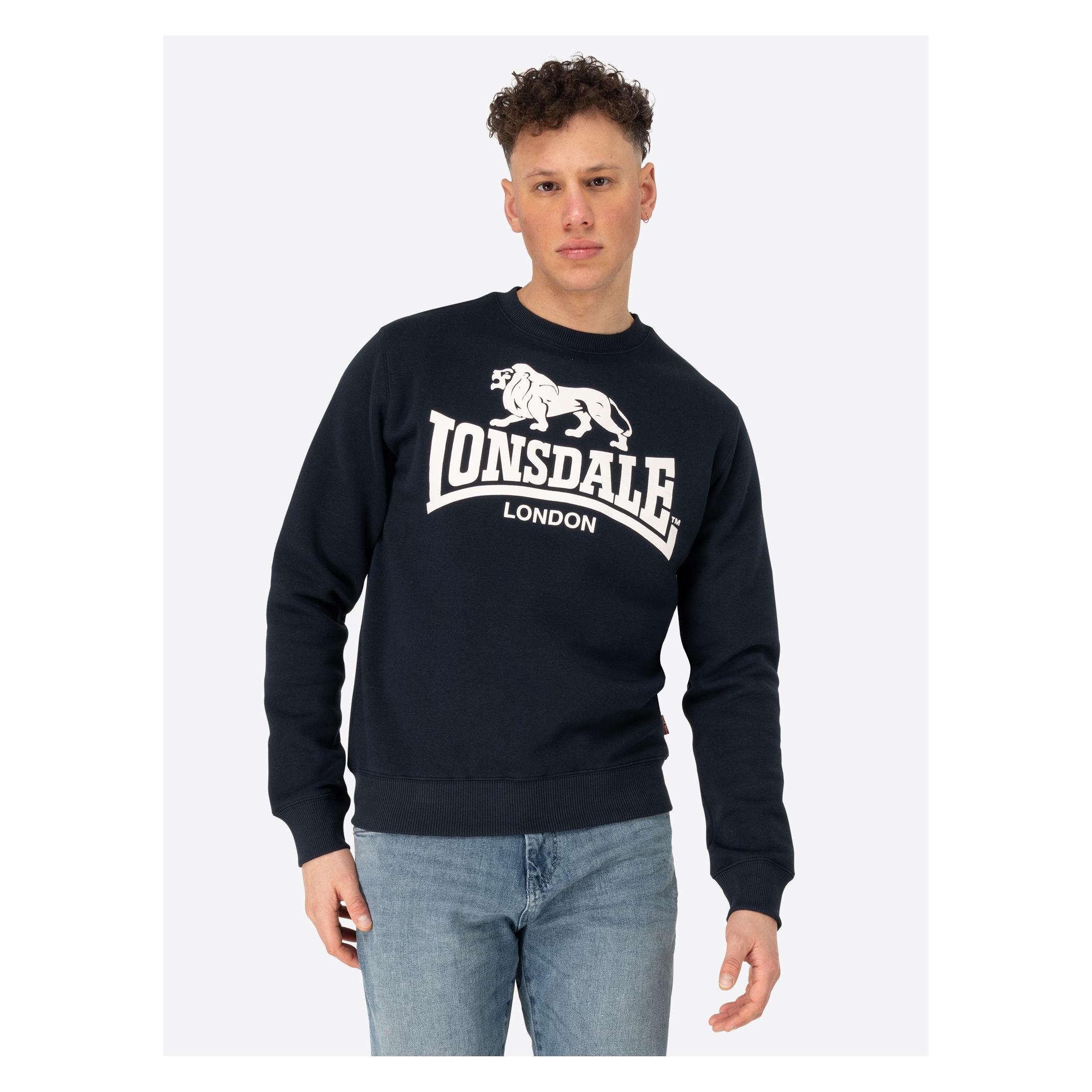 Lonsdale, Herren, Pullover, Go Sport, Blau, (L)