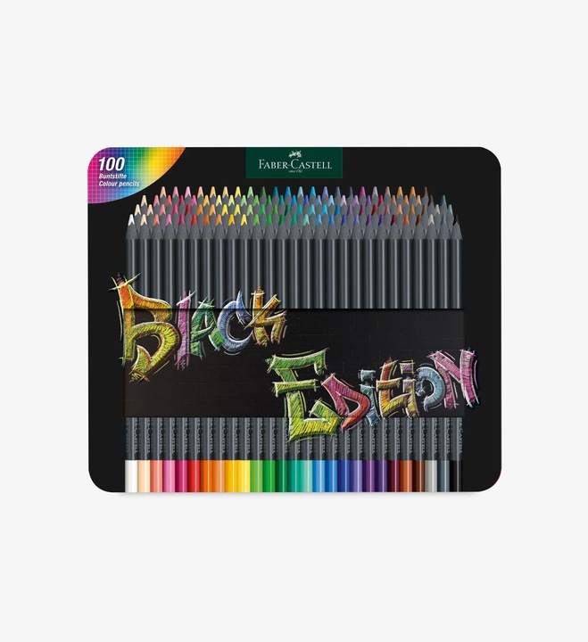 Produktbild Faber-Castell Black Edition (Mehrfarbig, 100 x)