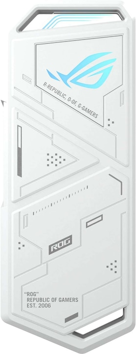 ASUS Go USB ROG Strix Arion White M2 SSD enclosure with Aura (M.2)