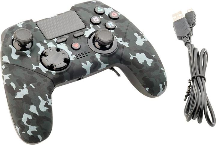Actual product image Itek Manette de jeu sans fil Evocon ADV B01 (Motif Camouflage/Noir) (PS3, PS4)