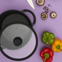 Cook Concept gusseiserner Aluminiumtopf 24cm (24 cm, Kochtopf, Aluminium)