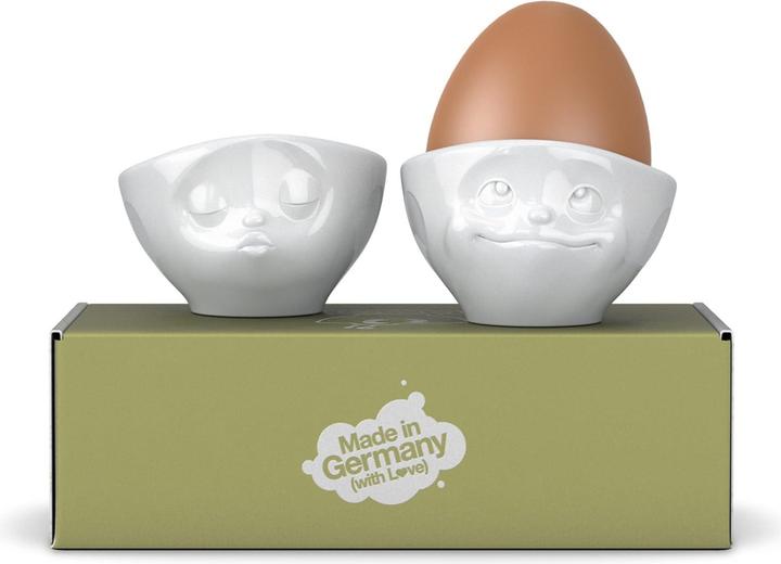 Produktbild 58 Products 4er-Set Eierbecher Küssend & Verträumt & lecker & Och Bitte (4x)
