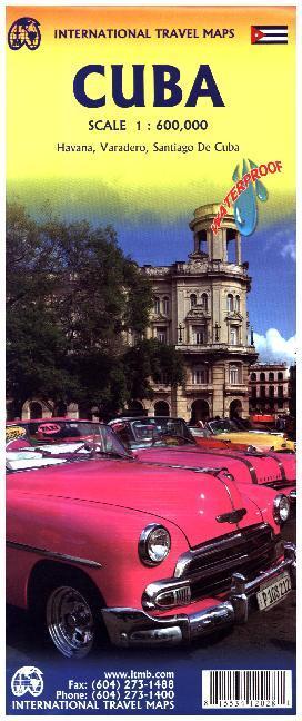 Actual product image International Travel Map Cuba