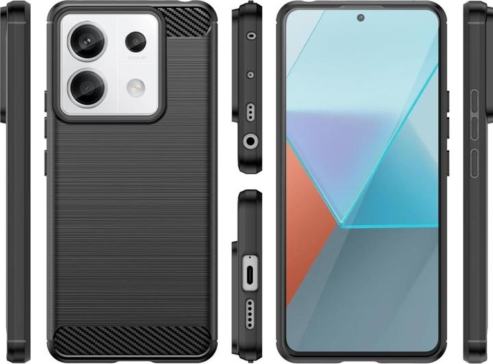 Produktbild Screenguard Carbon Brushed Soft Case (Xiaomi Redmi Note 13 Pro 5G)