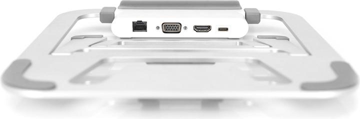 Immagine prodotto Digitus Supporto variabile per notebook con docking station USB-C™ integrata, 8 porte (USB-C, 8 porte)