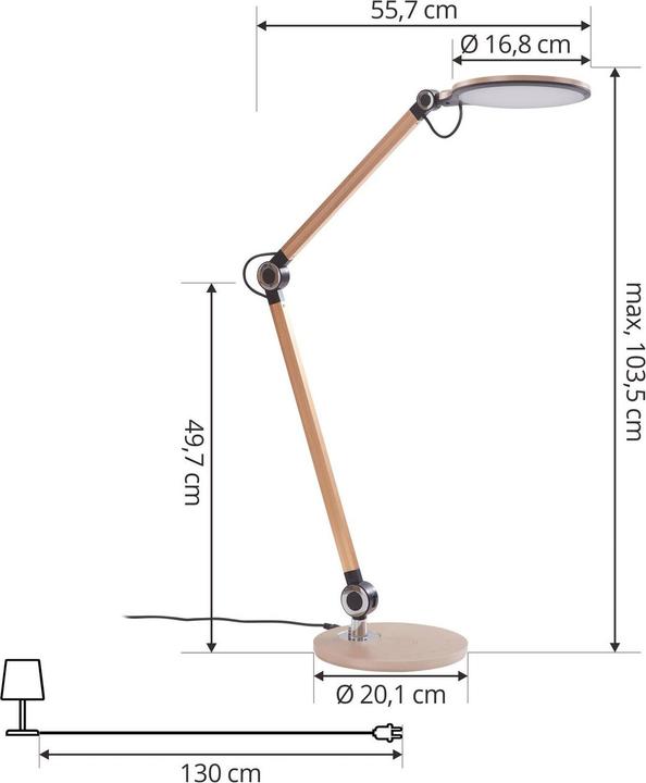 Actual product image Lindby Nyxaris (520 lm)