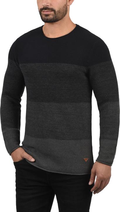 Actual product image Blend Benno Men's Jumper Knit Pullover With O-Neck 100% Coton (XL)