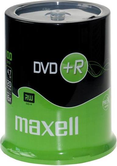 Actual product image Maxell DVD+R 4.7, Cakebox 100 (100x)