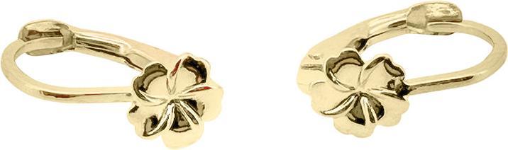 Immagine prodotto JGZ Orecchini a cerchio con fiori (Oro 9 carati 375)