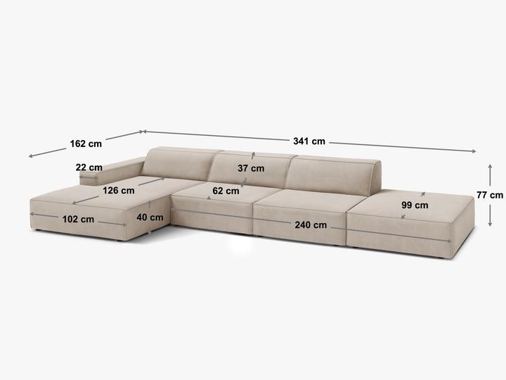 Produktbild Micadoni Jodie (Ecksofa)