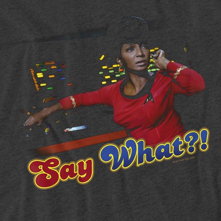 Actual product image Unisex Adult Say What T-Shirt (M)