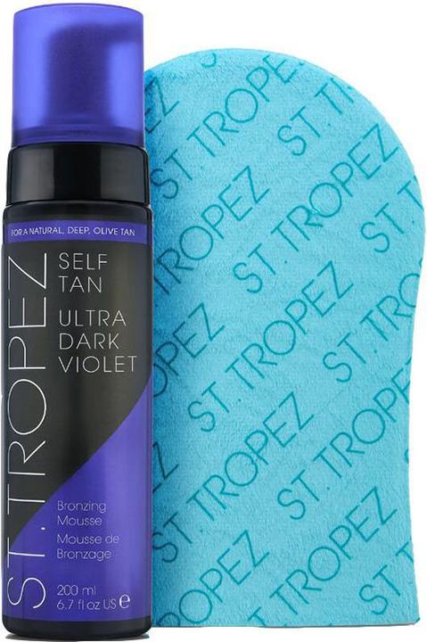 Actual product image St. Tropez Self Tan Ultra Dark Violet Bronzing Mousse (Self tanning foam, 200 ml)