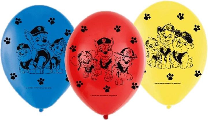 Actual product image Paw Patrol Balloons (6 x)