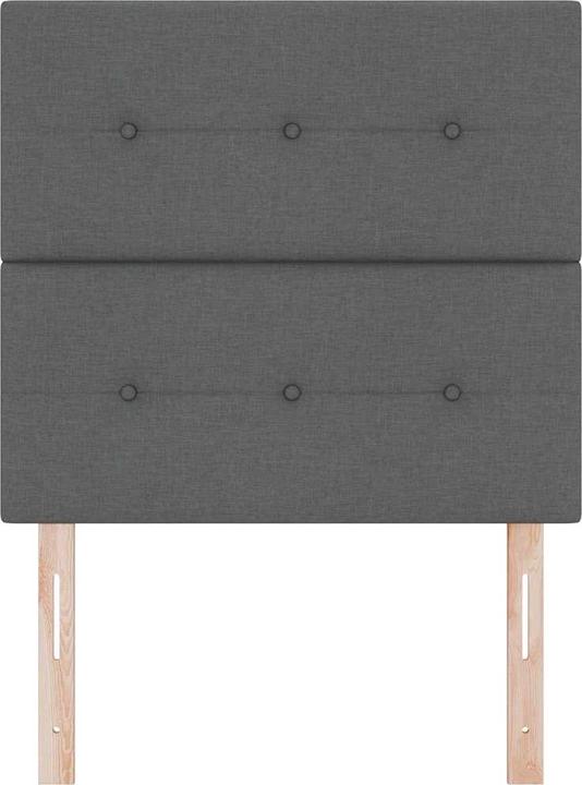 Produktbild VidaXL Schwarzes Kopfteil (180 x 7 x 88 cm)