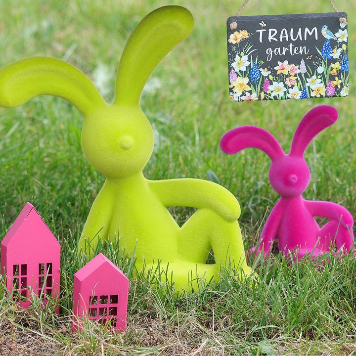Produktbild Viana Deko Hase sitzend Highlight 2St (2x)