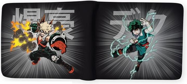 Actual product image ABYstyle MY HERO ACADEMIA - Wallet Izuku Bakugo - Vinyl