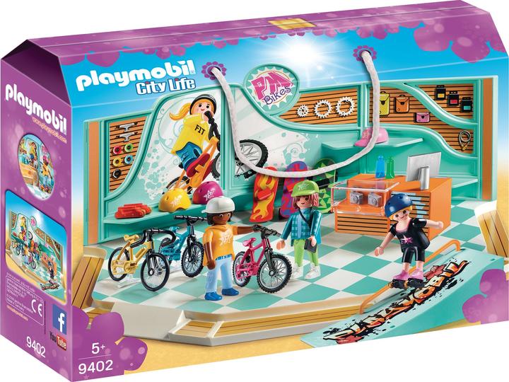 Produktbild Playmobil Bike Skate Shop (9402, Playmobil City Life)