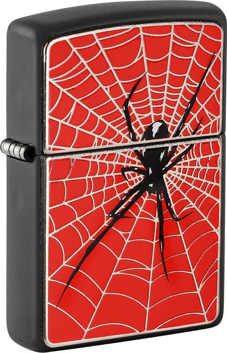 Actual product image Zippo Feuerzeug Spinne rot