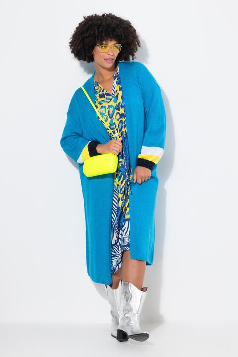 Produktbild Angel of Style Long-Strickjacke, Rücken Peace-Motiv, offene Form (56)