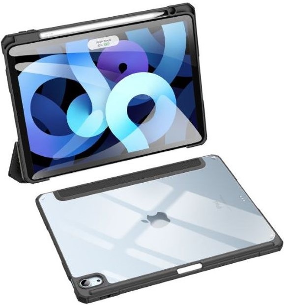 Productafbeelding Dux Ducis Toby Serie Leren Boekomslag Hoesje (IPad Air (2022), IPad Air 10.9 (2020))