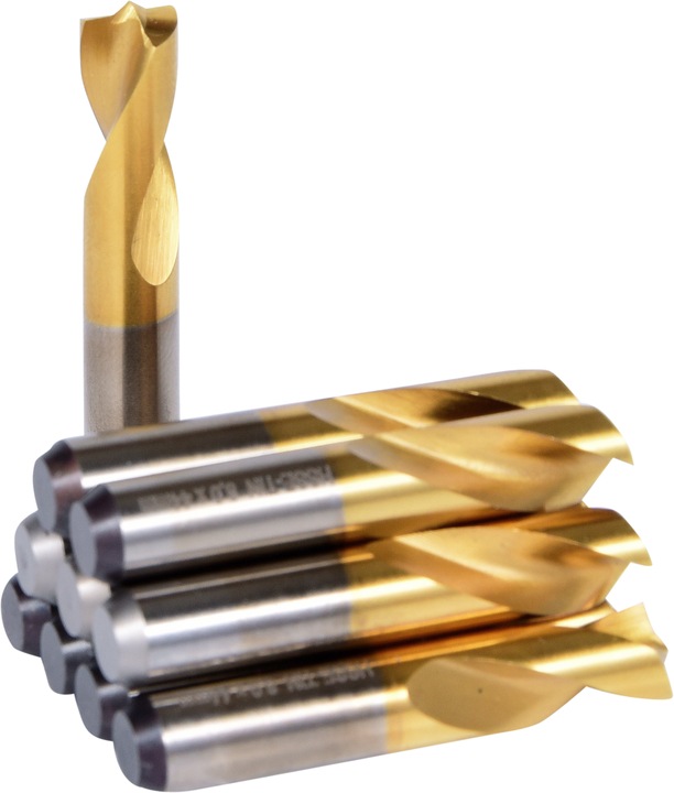 Image du produit KS Tools Foret pour soudure par points HSSE-TiN, 8 mm, lot de 10. (8 millimètres)