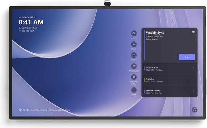 Productafbeelding Microsoft Surface Hub 3 for business (3840 x 2160 Pixels, 85")