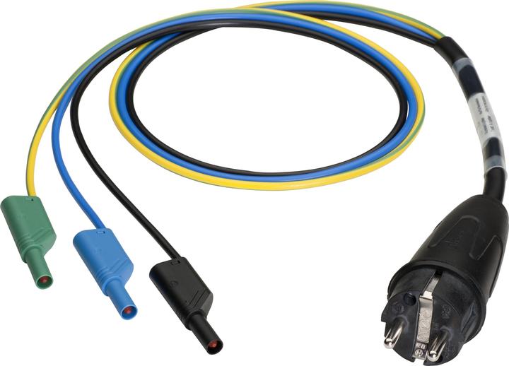 Produktbild Benning Schutzkontaktstecker/ shock-proof plug - 4 mm Stecker/ plug