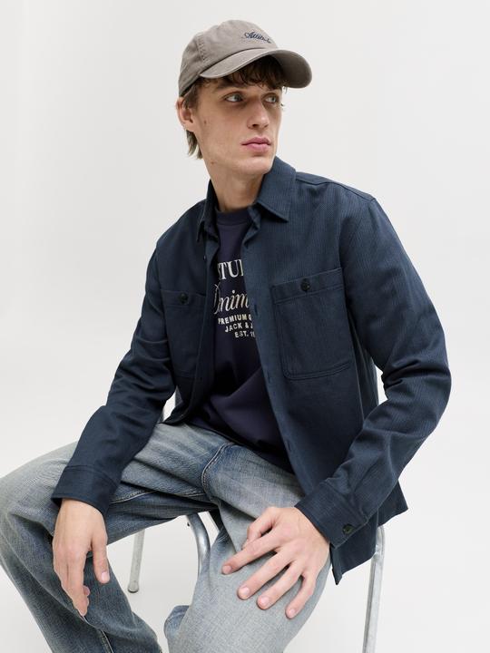 Immagine prodotto Jack & Jones Jprblurayle Linen Bl. Solid Ls Shirt Sn (M)