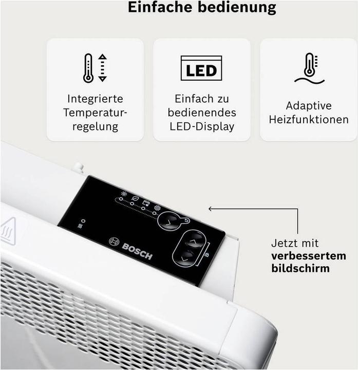 Produktbild Bosch Hausgeräte Heat Convector HC 4000-15 Thermotechnik Heat Convector HC 4000- (1500 W)