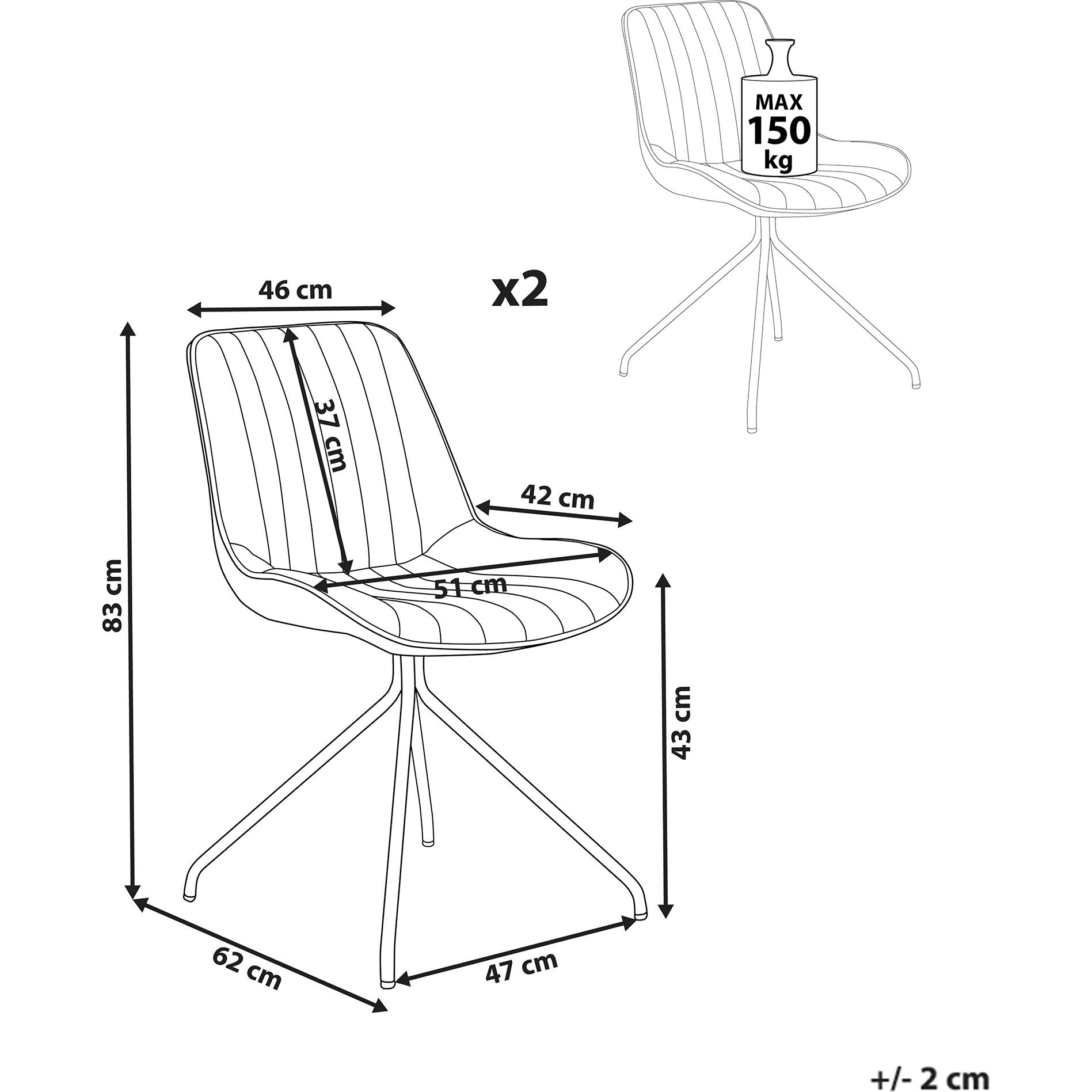 Thumbnail - Beliani, Stühle, Navasota