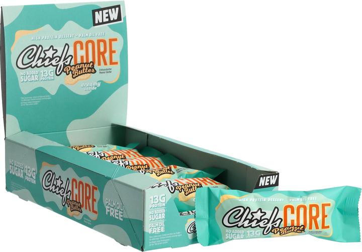 Actual product image Chiefs Protein Core (Peanut Butter, 12 pcs., 40 g)