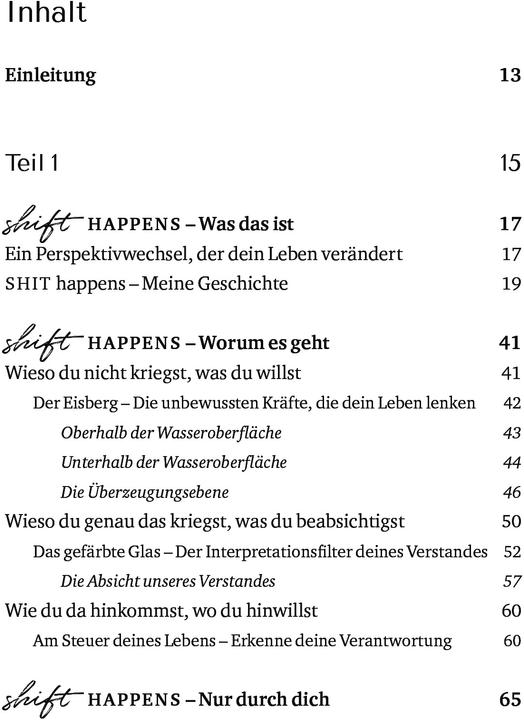 Produktbild Shift happens (Deutsch, Bilge Can Arik, Judith Schneiberg, 2023)
