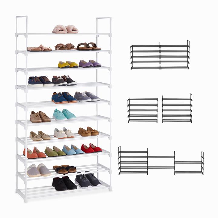 Productafbeelding Relaxdays Schoenrek (93 x 30,5 x 175,5 cm)