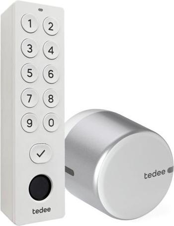 Actual product image Tedee Go 2 mit Keypad Pro (Fingerprint, Smartphone, Electronic numerical code)