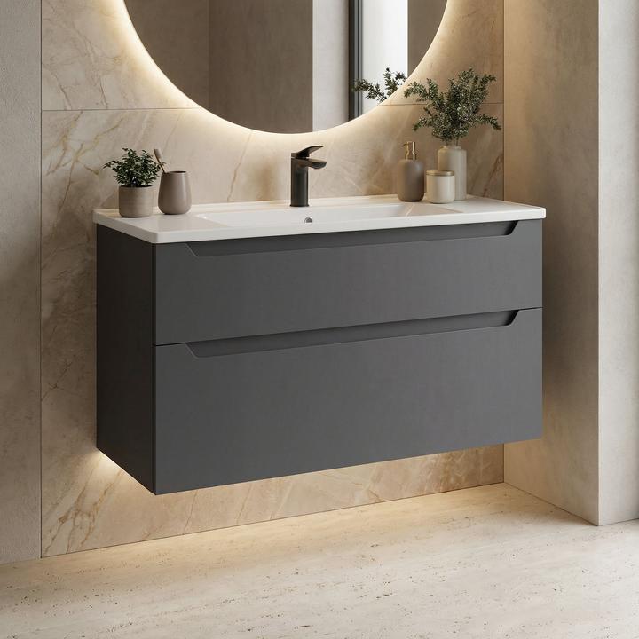 Produktbild Homitis Messina 100 v2 Bathroom Cabinet With Sink