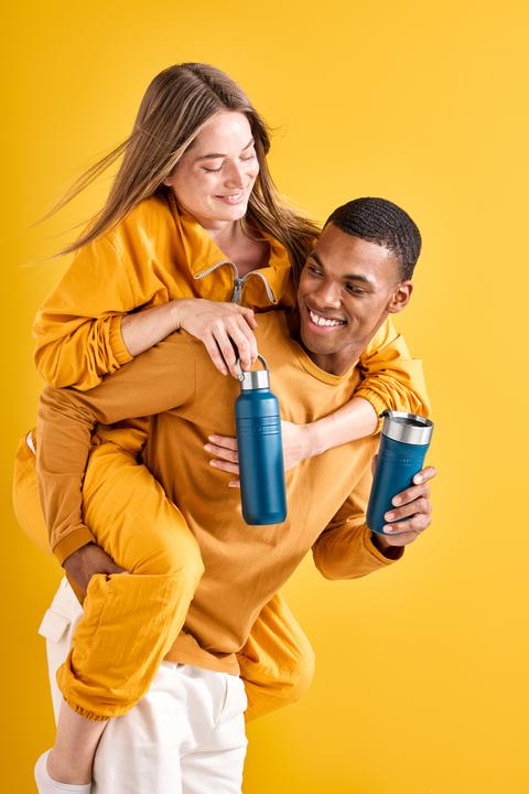Produktbild Le Creuset On The Go Trinkflasche deep teal 500ml (0.50 l)