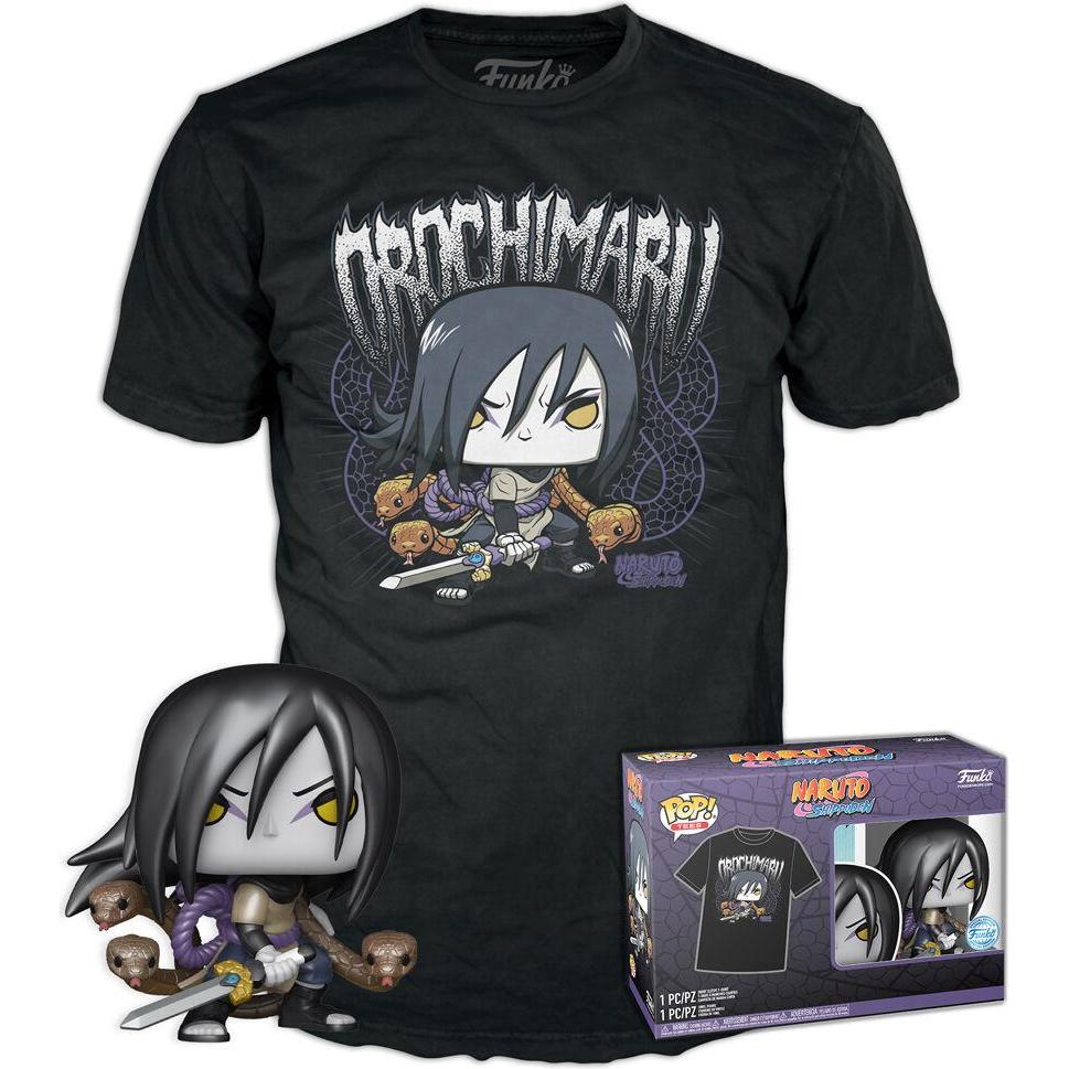Funko Set figure POP & Tee Naruto Shippuden Orochimaru
