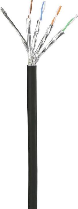 Produktbild Renkforce RF-5469256 RJ45 Netzwerkkabel, Patchkabel CAT 6 S/FTP 2.00 m Schwarz m (S/FTP, CAT6, 2 m)