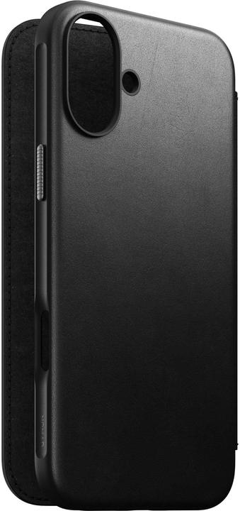 Immagine prodotto Nomad Folio moderno in pelle - Nero - iPhone 16 Plus (Apple iPhone 16 Plus)