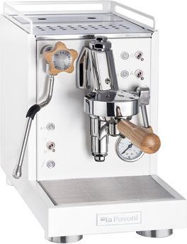 La Pavoni Mini Cellini, Weiss / Eiche