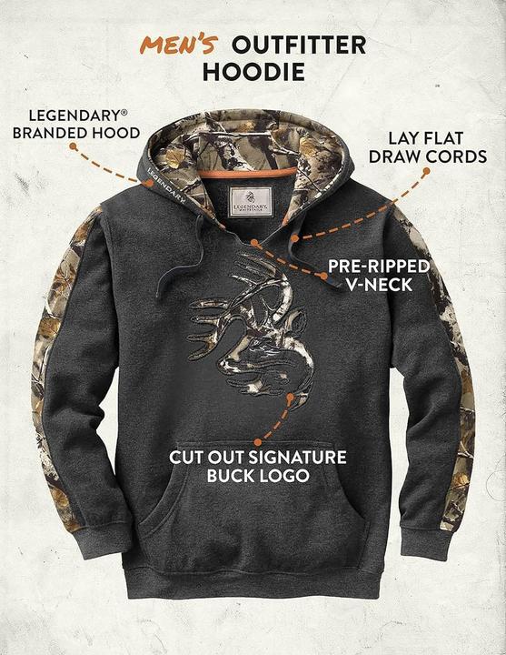 Produktbild Legendary Whitetails Tarnanzug Kapuzenpullover (3XL)