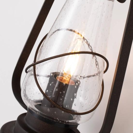 Actual product image Elstead Lighting Miners outdoor wall light E27 old bronze IP44 (E27, IP44)